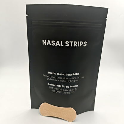 Breathing nasal strip